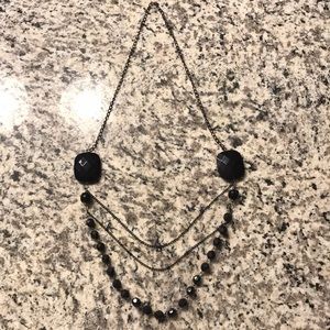 | FINAL PRICE | Black Necklace w/matching earrings